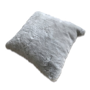 Housse et insert de coussin carré Chinchilla