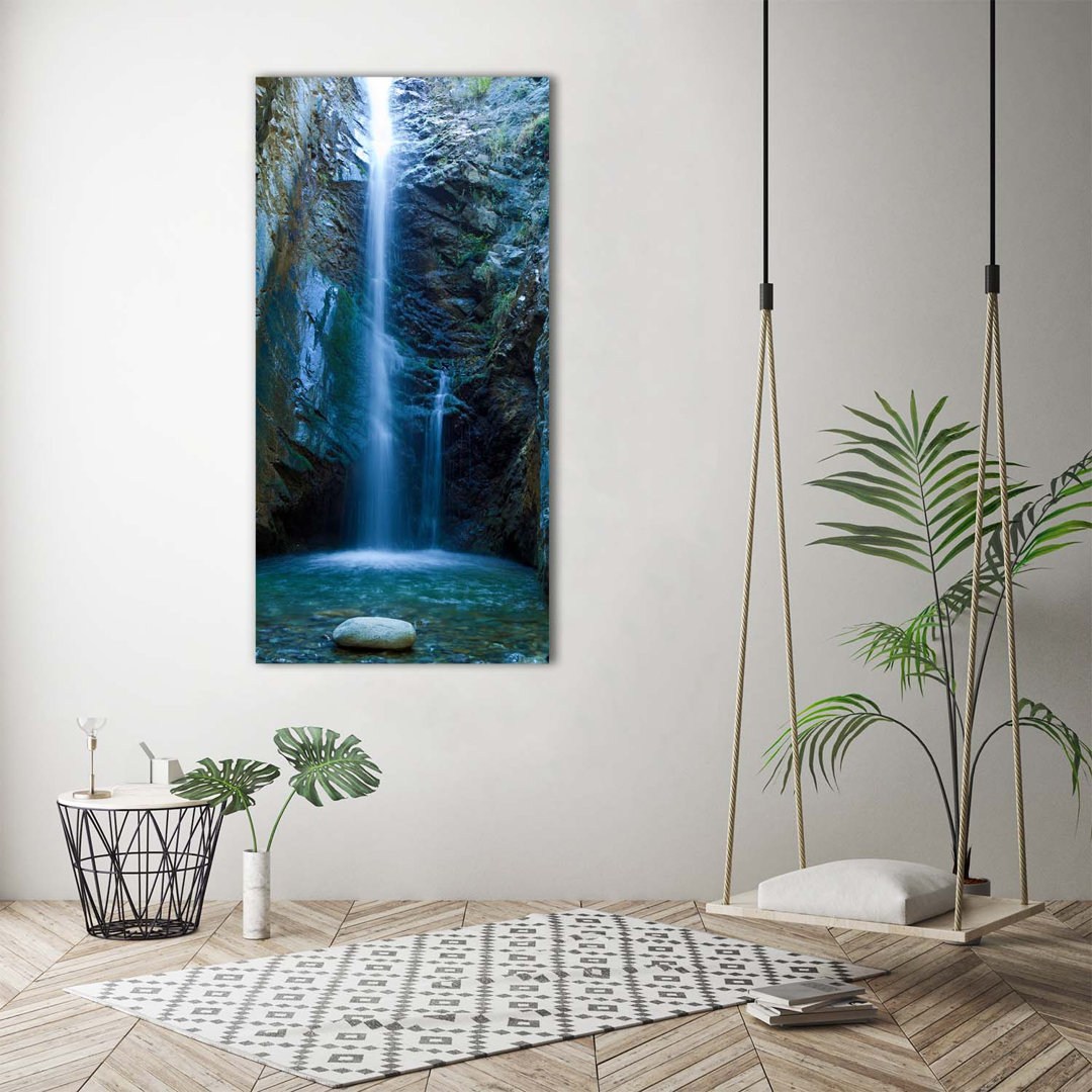 Waterfall - Wrapped Canvas Print