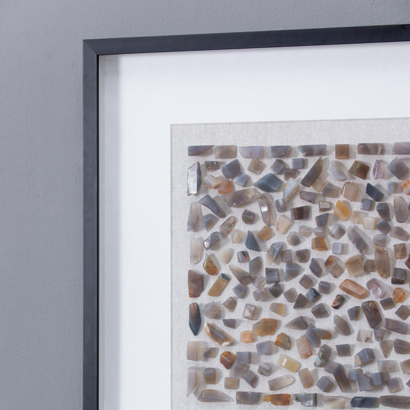 Shokha Agate Shadow Box Wall Décor