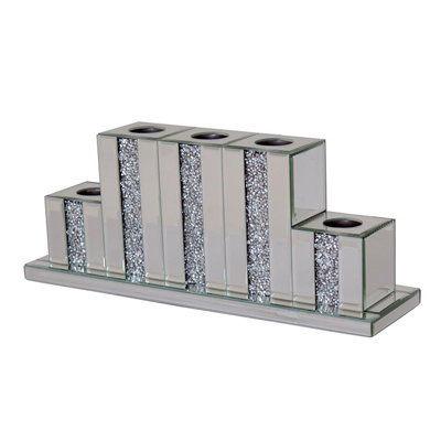 Glass Tabletop Tealight Holder