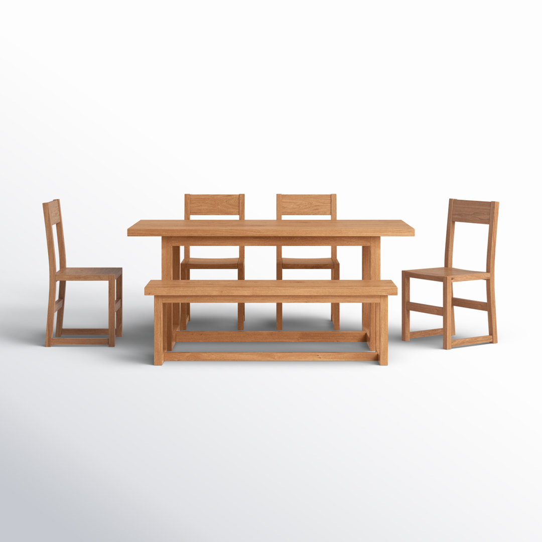 Modica Solid Wood 6 Piece Dining Set Joss & Main