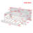 Wooden Twin Size Daybed with Storage Shelves, Multi-functional Bed with Twin Size Trundle Bed and  Study Desk-225779974