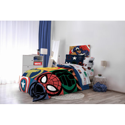 Marvel Emblems Bed Set
