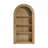 4-Tier Arched Storage Bookcase with Open Display Storage Shelf for Living Room,-1823357138
