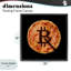 Cadre flottant Crypto Pizza Slice, design par Svetlana Aleynikova-1396349650-1396349655