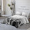 Ensemble de housse de couette en coton pour grand lit 3 pièces Gouchee Home NYC