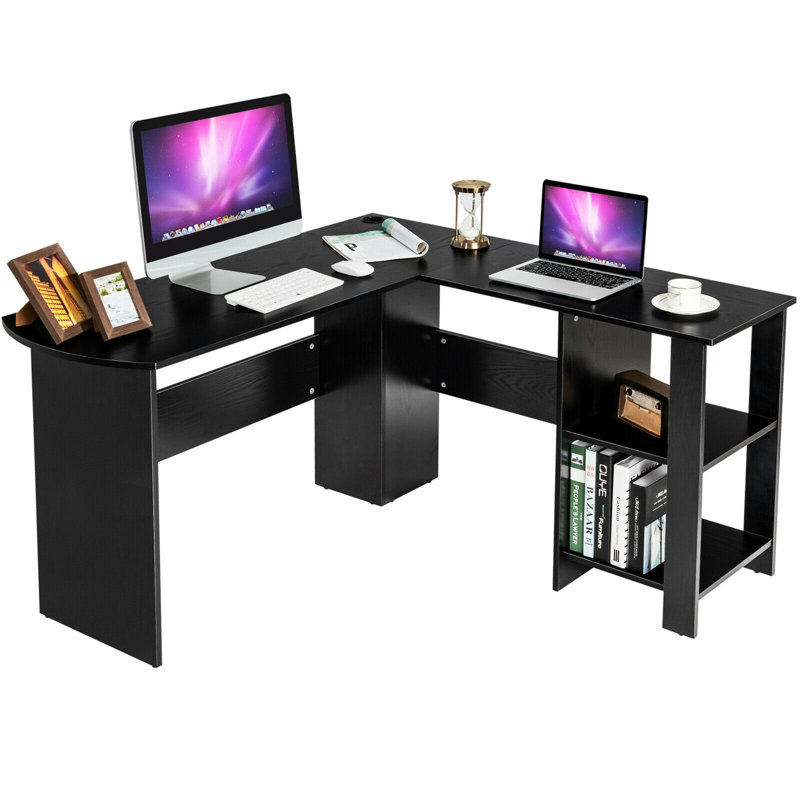 Kesar L-Shaped Writing Desk