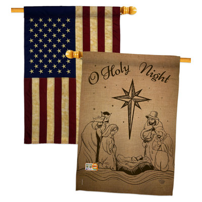 Drapeau de maison 40 po x 28 po