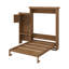 Grand lit escamotable avec tablettes-1670541094