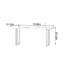 Table multifonctionnelle en bois de frêne et en acier au carbone-226311023