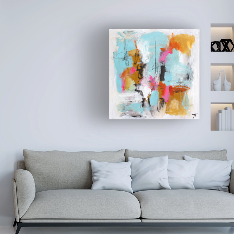 Art sur toile 7, bolologia bol, H 14 po x l 14 po