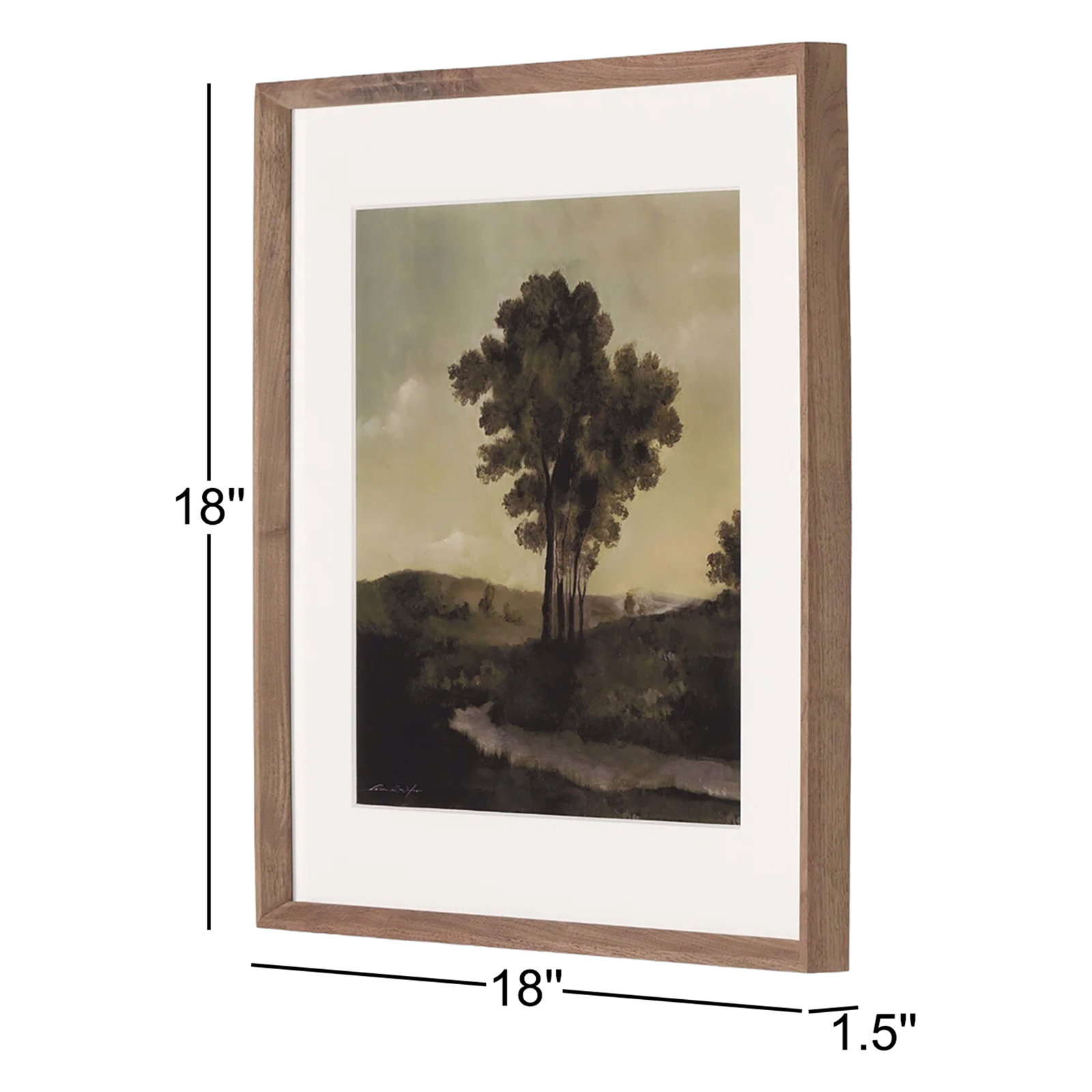 Tapisserie IV - 02 by Hannah Winters, 18" H x 18" W