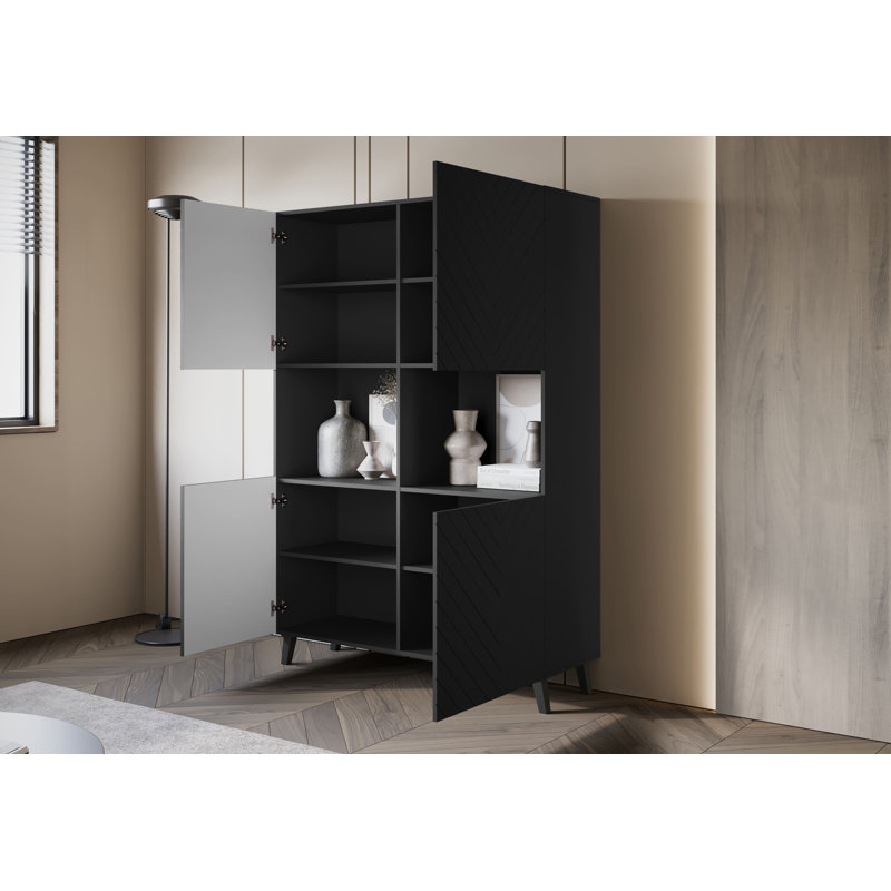 120cm Sideboard, Black