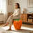 Oversized Carrot Shaped Resin Stool Side Table