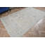 Grand tapis turc en laine Oushak de style scandinave neutre parfait pour la décoration de chambre à coucher