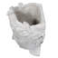 Petit vase mural Visage Cement