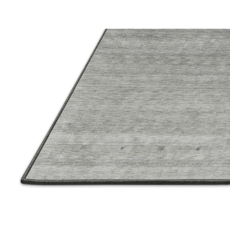 Tapis gris zone contemporaine, Rectangle 2 pi x 4 pi