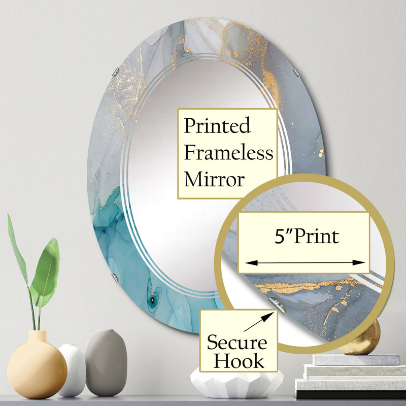 Oval Mirror, 30" x 20"