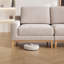 Fauteuil d'appoint modulaire rembourré avec housse à gauche-1196288354