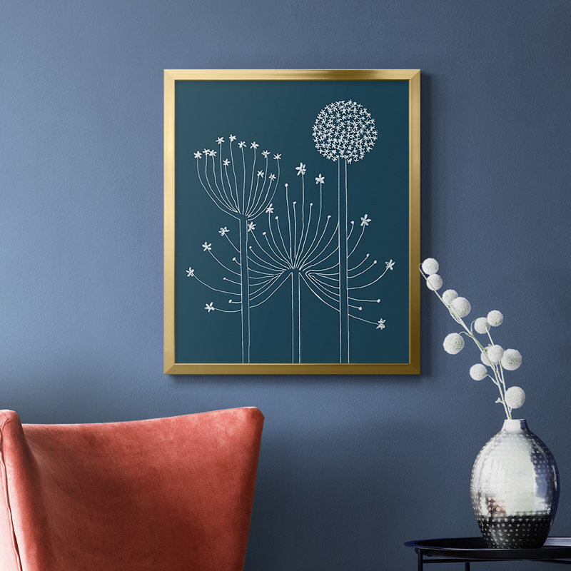 Toile graphique de qualité supérieure Alliums II, Or, H 24 po x l 20 po