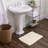 Kalb Solid Cotton Non Slip Machine Washable Bath Rug-1756030113-1756030142