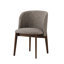 Abrey Upholstered Armchair with Wooden Base