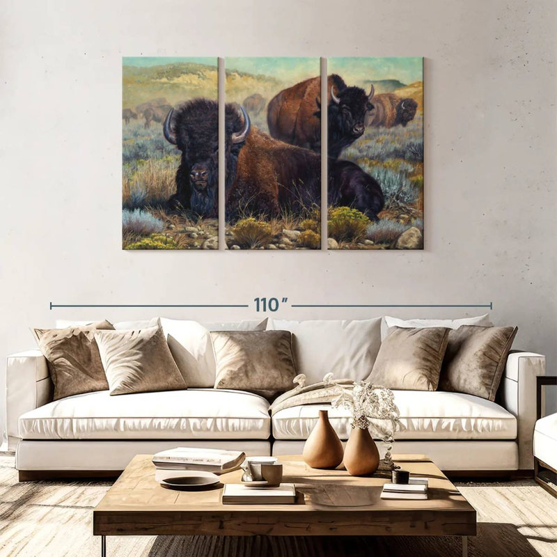Brampt Sagebrush Siesta, 48" H x 74" W