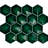 Artefino Jewel 3" Pyramid Hexagon Mosaic (10 PC Per Carton) (8.60 SQFT Per Carton)-113433584