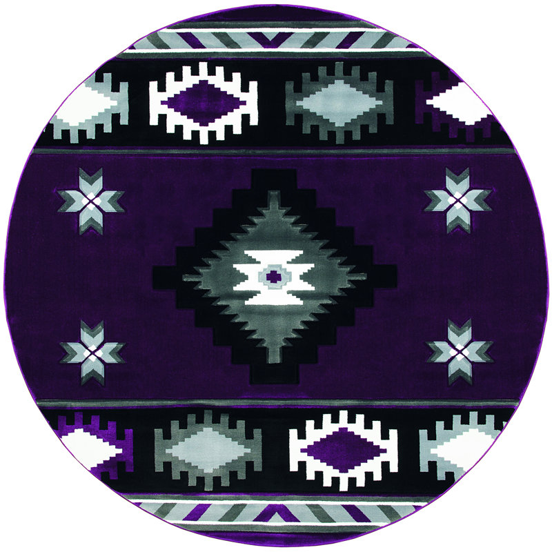 Sheridan Synthetic Indoor Rug, Round 7'10"