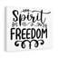 Spirit Freedom - Wrapped Canvas Print