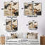 Art mural sur toile beige et brun-912664652-912664643-912664640
