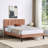 Auxter Upholstered Platform Bed Frame with Vertical Channel Tufted Adjustable Headboard, Velvet Fabric Mattress Foundation with Strong Wooden Slats, Heavy Duty, No Box Spring Needed, Noise-Free-1856483187-1877220115