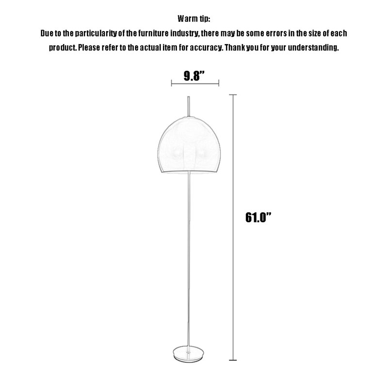 Luminaire de sol en verre Gradient