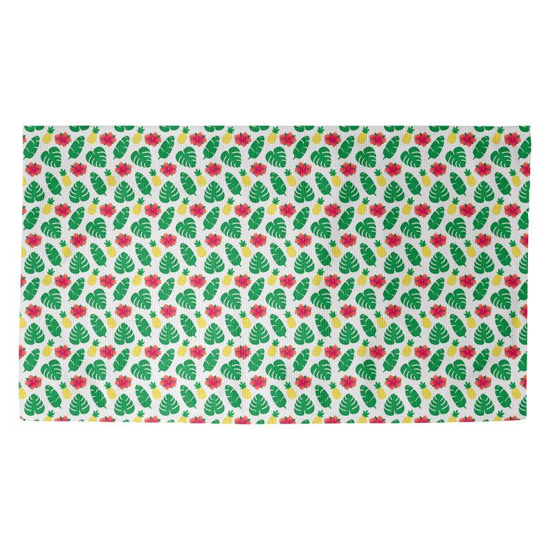Avicia Floral Indoor Rug, Rectangle 5'3" x 7'2"