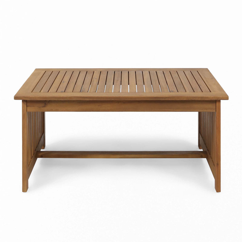 Coffee Table, Brown/Antique Bronze