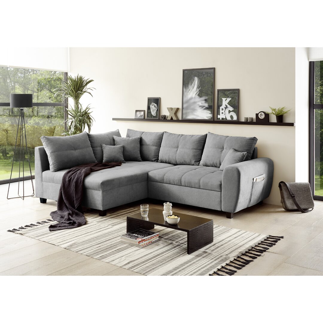 Ecksofa Anzleigh mit Bettfunktion