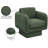 Horbal Chenille Fabric Swivel Accent Chair-88357516