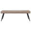 Banc rembourré en similicuir Lavren-452689334