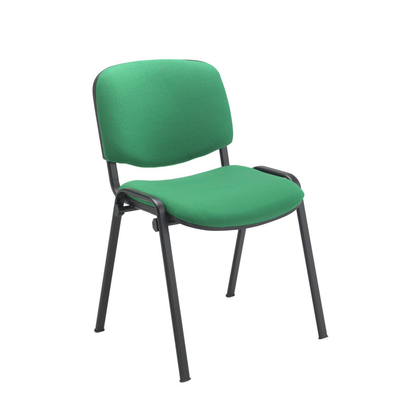 Nanami Waiting Room Chair, Black, Green