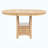 Light oak 5-piece oval counter height dining set