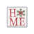 Cadre simple en chrome poli, bois massif