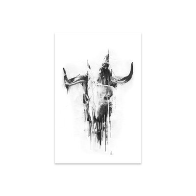 " Bull Skull " by Alexis Marcou