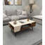 Coffee Table with Storage Unit Curve