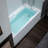 Flint 60" x 30" Acrylic Alcove Soaking Bathtub with Drain & Overflow, Available in 5 Finishes-90182513-49416749