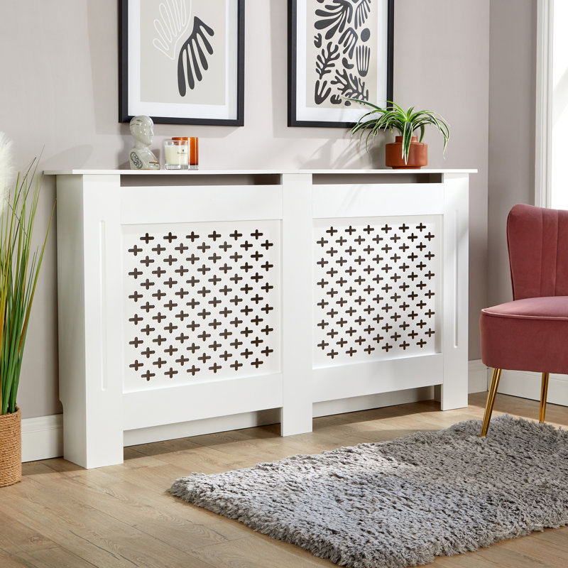 Guevara Radiator Cover, 82cm H x 151.5cm W x 19cm D