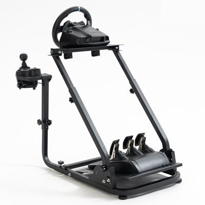 Support de volant de course Anman G29 compatible avec Logitech G920 Thrustmaster T80 T150 pliable, n'inclut pas le volant, les roues et les pédales, ni le frein à main Shifter
