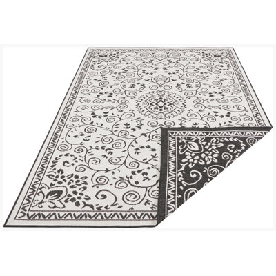 Leyte Flatweave Black Rug