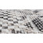 Tapis d'intérieur abstrait noir Mair John-106646054