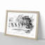 Tour de France Cycling in Abstract - Picture Frame Painting Print-55611381-55611384