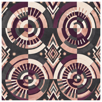 Geometric Circles Pattern Blankets